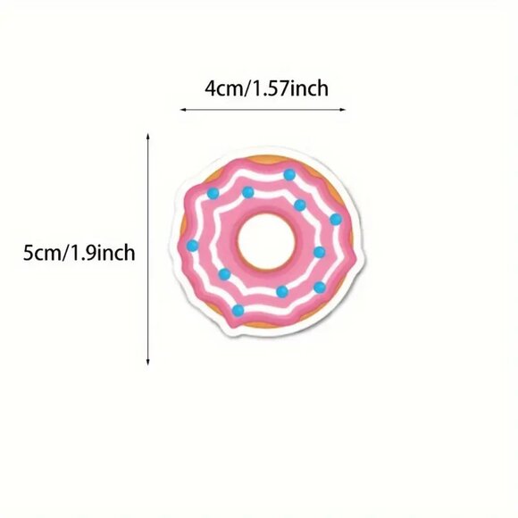 Cartoon Food Stickers (25‎ Pc) SO FUN & SUPER CUTE!! - Picture 2 of 5